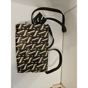 New Simply Vera Wang Logo Crossbody Clutch